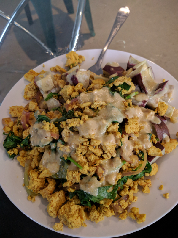 tofu scramble