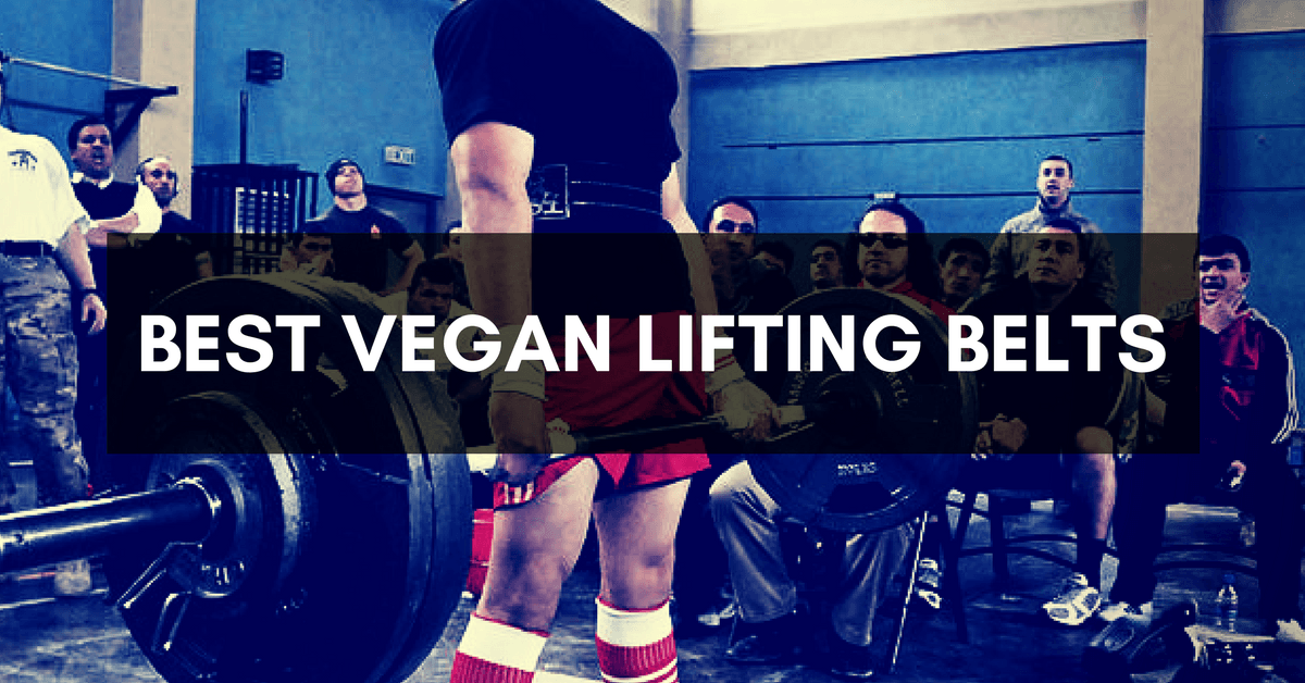 best vegan lifting belts