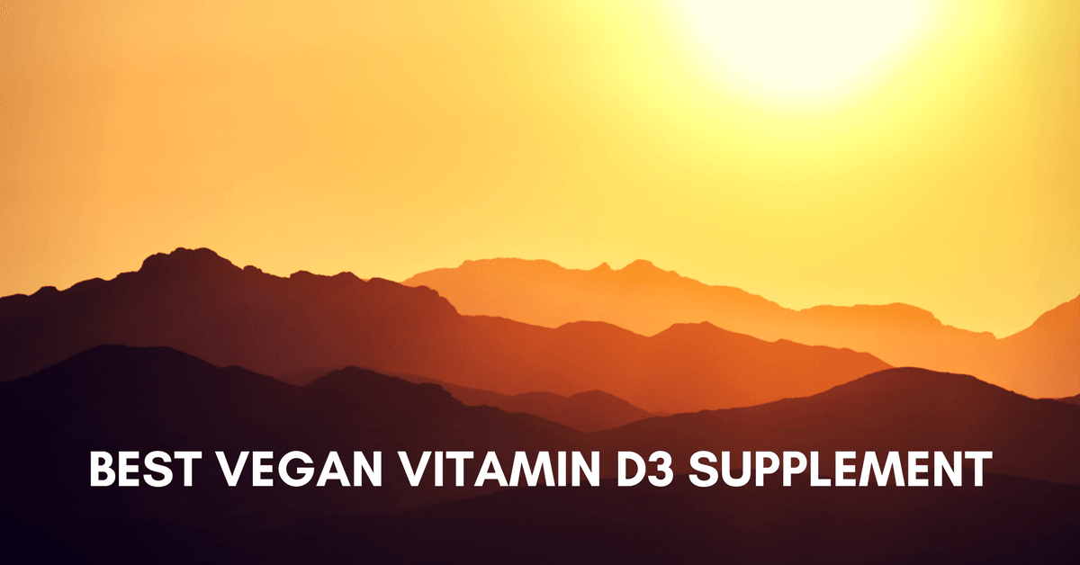 BEST VEGAN VITAMIN D3 SUPPLEMENT