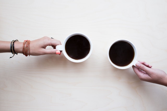 two coffee cups two coffee cups