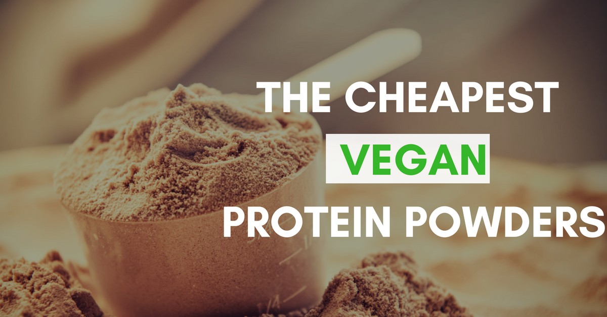 cheapest vegan protein powders