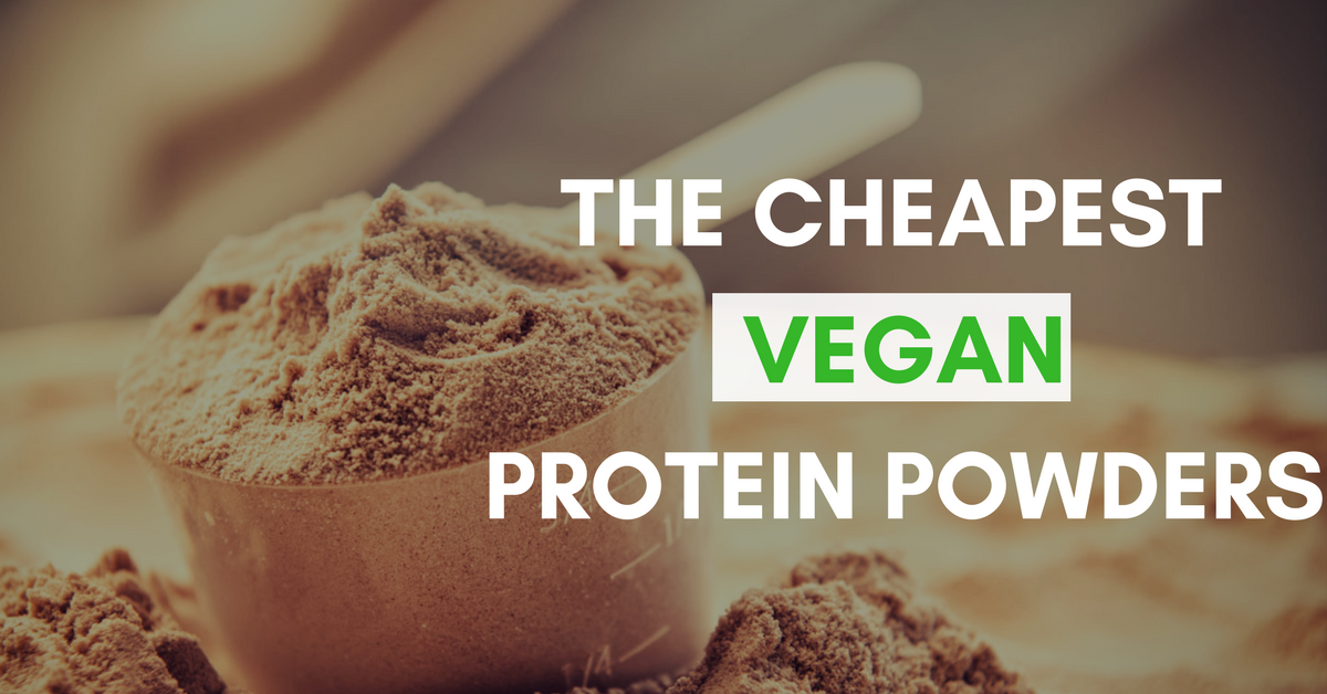 cheapest vegan protein powders