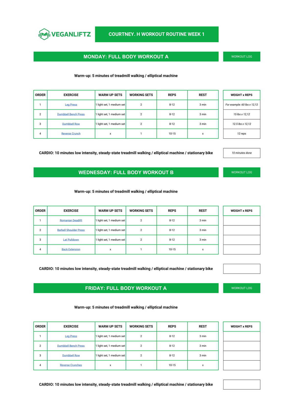 trainingplan