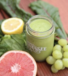 smoothie made from fruits