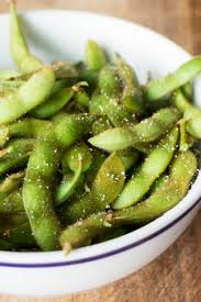salted edamame