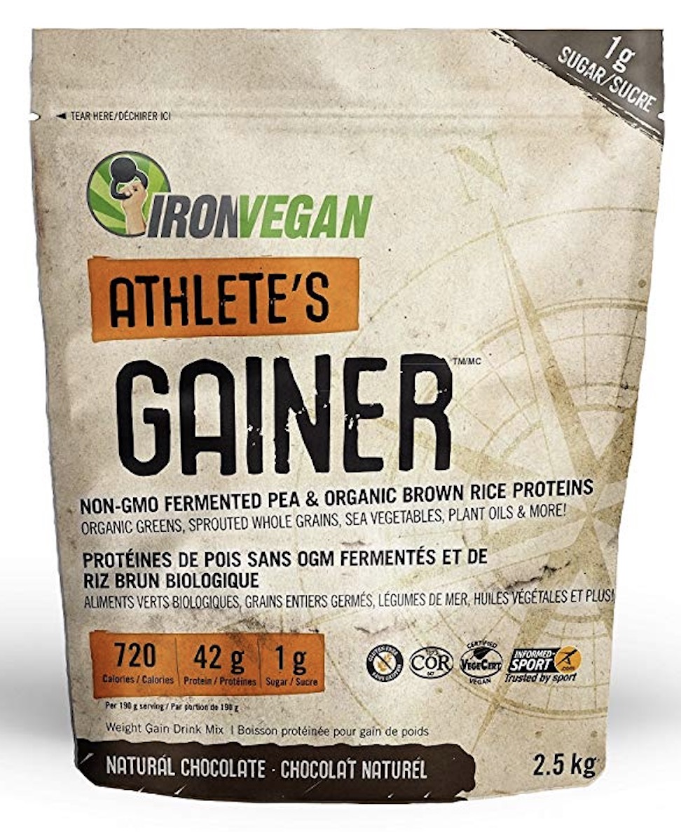 ironvegan mass gainer