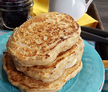 Pancakes vegan recipe