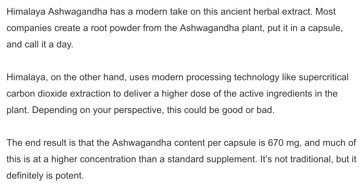 Himalaya Ashwagandha