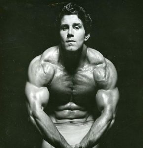 body builder old photo