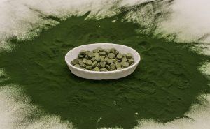 green powder
