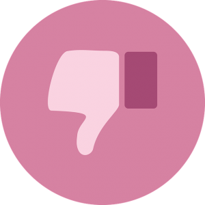thumbs down icon