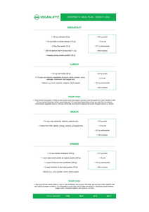 meal plan