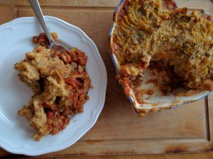 vegan shepherd's pie