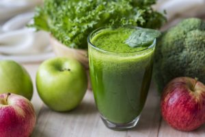 green fruit shake