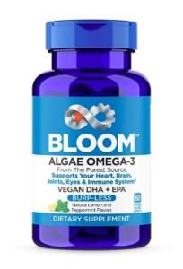 Bloom Algae-Based Vegan Omega 3 DHA & EPA