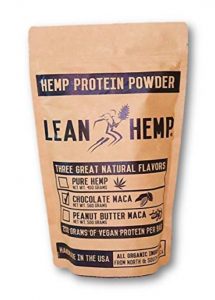 leanhemp chocolate hemp protein Powder