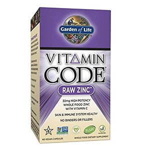 Garden of Life Zinc Vitamin
