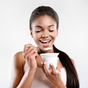 Woman Eating
