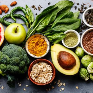 fruits and veggies