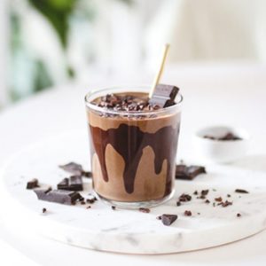 Chocolate Peanut Butter Protein Smoothie
