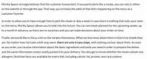 Marley Spoon FAQ