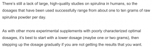 best spirulina