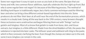 who makes vegan beer