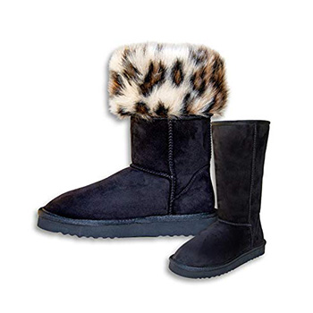 vegan shearling boots