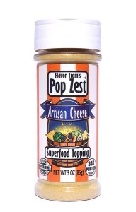 Pop Zest Artisan Cheese Dairy-Free Superfood Topping