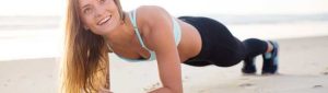 woman plank