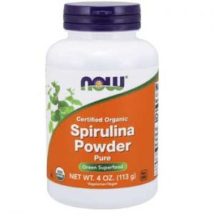 now organic spirulina powder