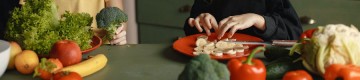 preparing meal