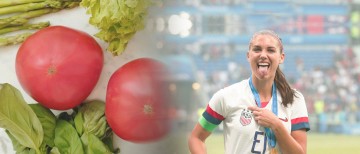 Alex Morgan as a Vegan