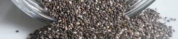 chia seeds in a jar