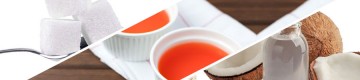sugar, artificial flavor, palm oil