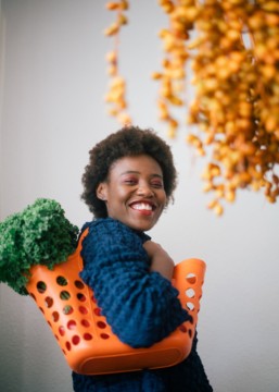 vegetarian woman